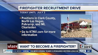 Firefighter recruitment drive underway