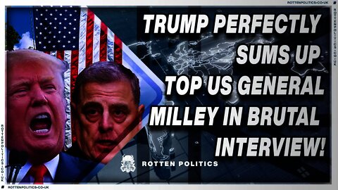 Donald Trump expertly shames top US General Milley LOL