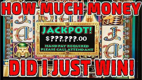 LEGENDARY MUST SEE JACKPOT! 👀 MASSIVE CLEOPARTA SLOT WN IN VEGAS!