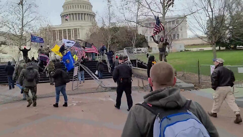 Protestors Storm the Capitol (West Side)