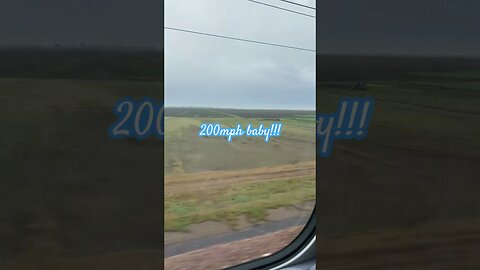 Hi-speed train Tanger to Rabat 200mph #alboraq #tgv #morocco