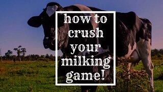 Milking the Homestead Cow the Right Way: Bakers Green Acres