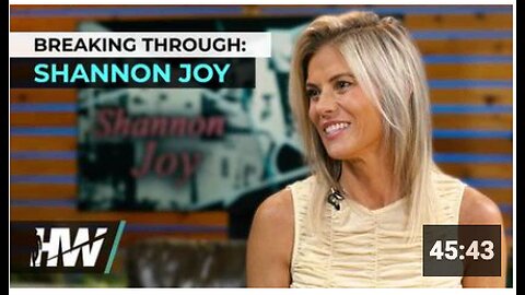 BREAKING THROUGH: SHANNON JOY