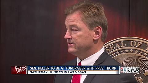 President Trump set to attend fundraising event with Senator Dean Heller