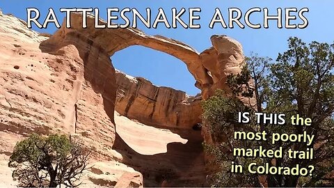 Rattlesnake Arches [From Pollock Bench TH] - McInnis Canyons Natural Conservation Area