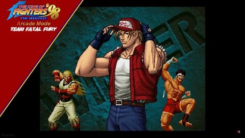 The King of Fighters 98: Arcade Mode - Team Fatal Fury