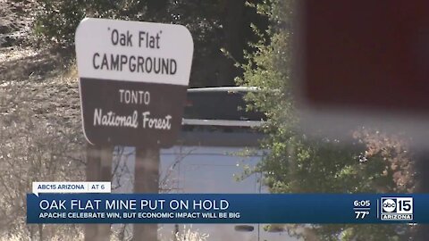 Oak Flat mine put on hold