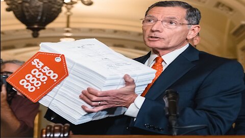 Sen. Barasso Holds $3.5 Trillion Bill Which is 2,500 Pages: "That's $1,400,000,000 For Every Page"