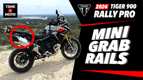 2024 Tiger 900 Rally Pro Mods | Mini Grab Handles