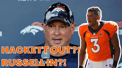 Could Broncos FIRE Nathaniel Hackett After London?! Russell Wilson Might Play vs Jaguars?!