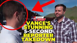 JD Vance DESTROYS Race-Baiting Reporter: The 5 Seconds That'll Make You Cheer!