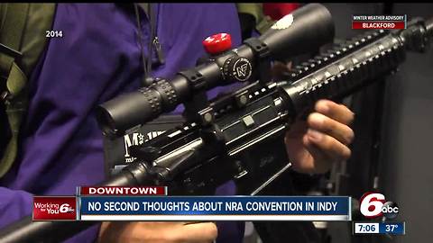 Neighbors concerned about NRA convention planned for Indy in 2019