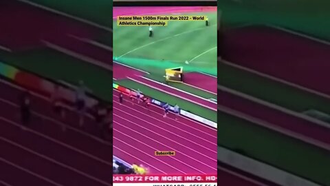 Insane Men 1500m Finals Run 2022 - World Athletics Championship #shorts #athletics #running #menrun