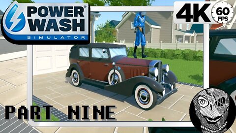 (PART 09) [Clean the Vintage Car] PowerWash Simulator 4k60