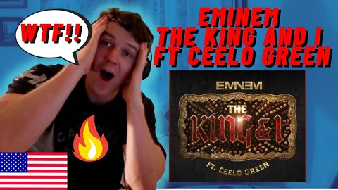 INSANE IRISH REACTION EMINEM - THE KING AND I FT. CEELO GREEN!!