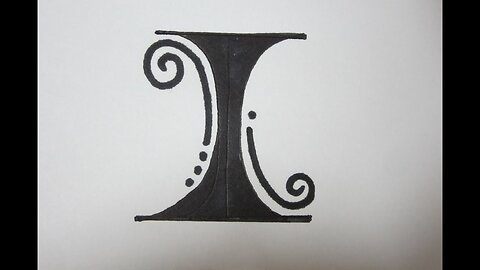 Fancy Letters - How To Draw Fancy Letters - The letter