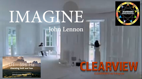 JOHN LENNON - IMAGINE 396 Hz - SACRED SOLFEGGIO FREQUENCY