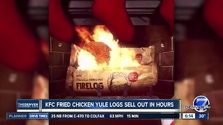 KFC fried chicken yule logs and fried chicken sunscreen for sale