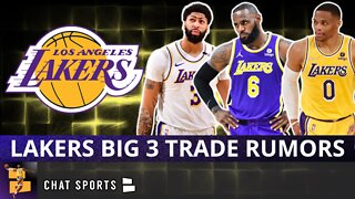 Lakers Trade Rumors LeBron & Luka Pairing Up? Russell Westbrook Trade/Buyout? Anthony Davis Staying?