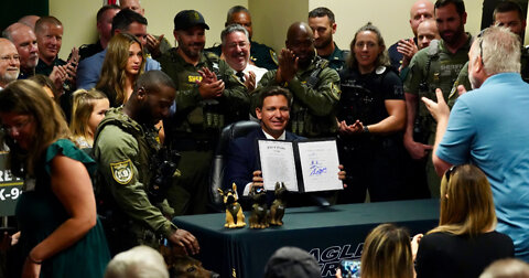 DeSantis Signs Bill Giving More Care to Retired K-9s: ‘Good Boys Deserve It’