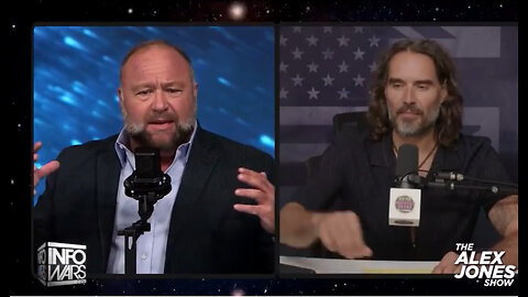 Russell Brand Joins Alex Jones To Discuss Spiritual Warfare And The Future Of Humanity