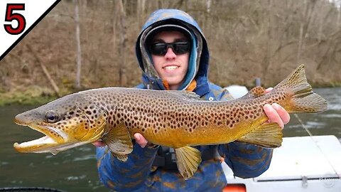 Fishing Tough Conditions for BIG Trout! || TROUT CAPITAL USA (Part 5)