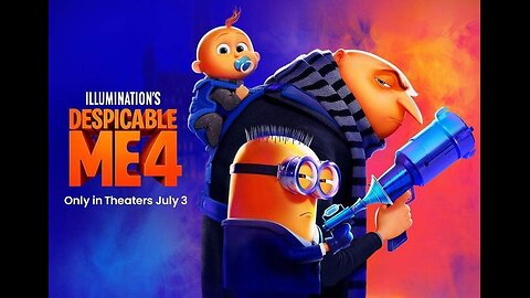 Despicable me 4 official trailer 📽️🎬