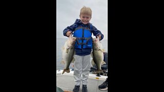 Bass Fishing 5 year old!