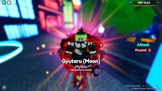 LVL 100 GYUTARO MOON (EVOLVED) SHOWCASE ANIME ADVENTURES