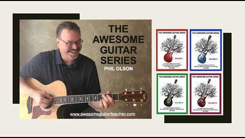 Ad for The AWESOME GUITAR SERIES