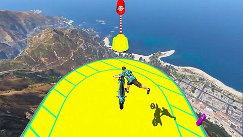 THE MOST INSANE STUNTS ON MOUNT CHILIAD - GTA 5! | TECHNO GAMERZ GTA 5