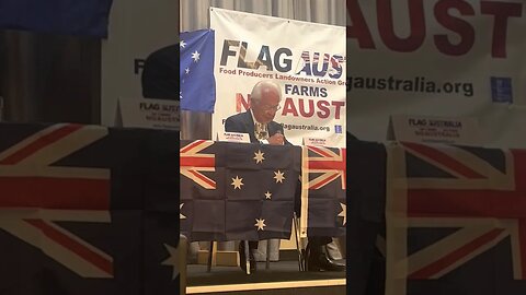 Professor David Flint @ Flag Australia meeting.