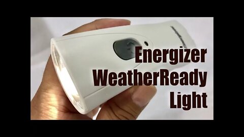 Energizer Weatheready Emergency Plug In LED Flashlight review