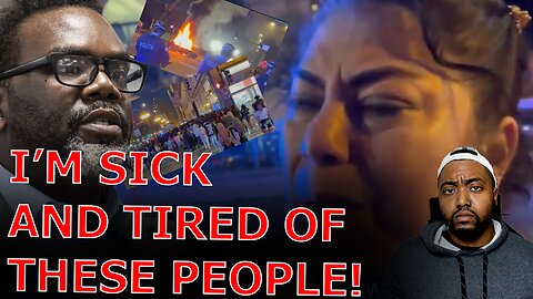 WOKE Chicago Mayor Begs People Not To 'Demonize' Black Teenagers Rioting And Destroying The City!