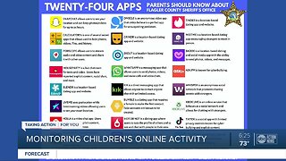 Florida sheriff reminds parents to monitor kids' social media activity