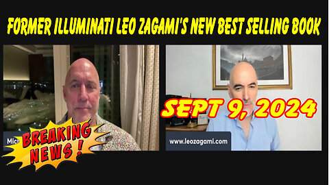 Former Illuminati Leo Zagami's New Best Selling Book On MK Ultra - 9/10/24..