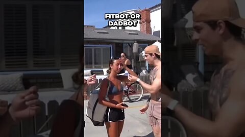 Fit bod vs dad bod #interview #shorts #beachgirls