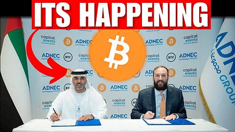 The UAE JUST Went DEEPER Into Bitcoin!