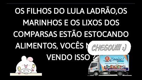 O Lula ladrão vai matar toda a população de fome,os incêndios é para isso criar uma grande escassez de alimentos, a WWF, ONU, NORUEGA,USAID estão juntos, Eles já estão estocando alimentos.