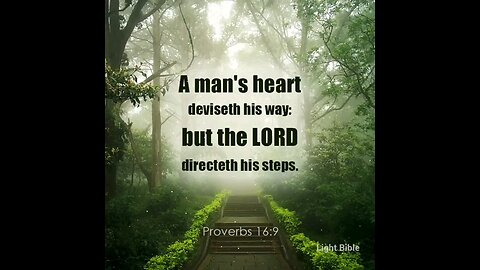 Proverbs 16:9