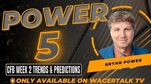 College Football Week 2 Picks and Predictions | Power 5 with Bryan Power