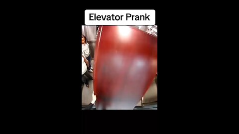 elevator prank