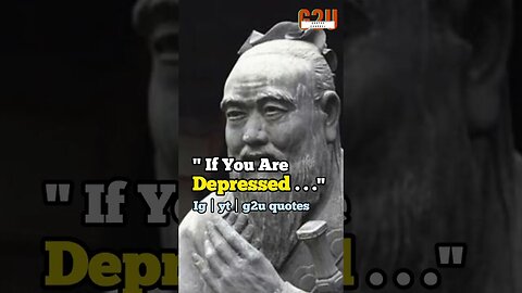 Finding Pleasure in the Present: 老子 Lao Tzu's Way to Overcome Depression🔥│#lifequotes #quote