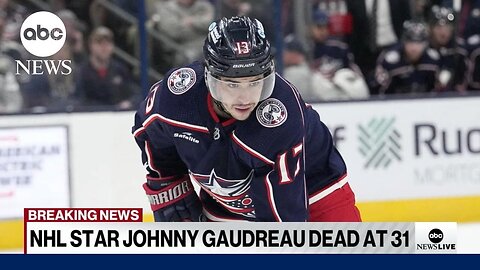 NHL star Johnny Gaudreau killed after being hit by alleged drunk driver