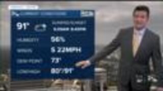 Monday 5pm Weathercast