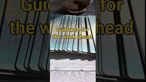 Guidance for the week ahead #tarotreading #shortvideo #shorts