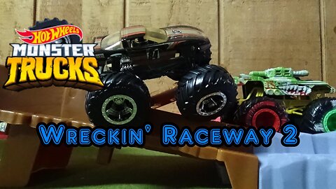 Hot Wheels Monster Trucks Wreckin' Raceway Tournament (Race 2)