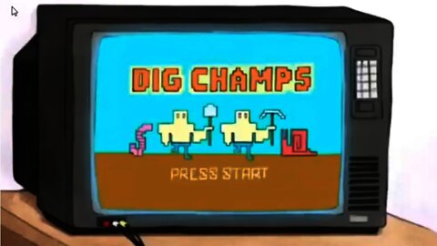 Dig Champs | Best Video Game Title Screen Ever