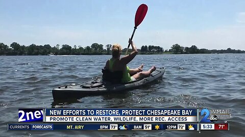 Local leaders promoting new efforts to restore and protect Chesapeake Bay