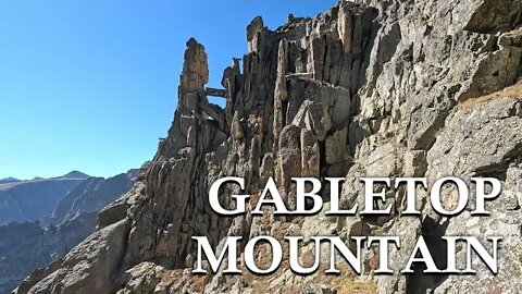 Gabletop Mountain - Rocky Mountain National Park